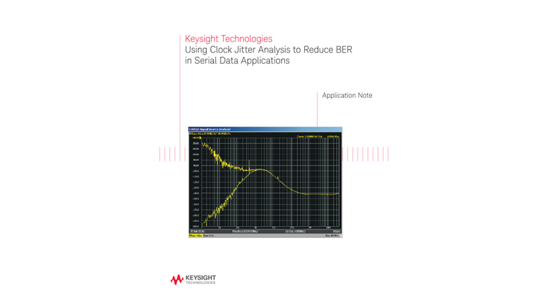 Using Clock Jitter Analysis to Reduce BER in Serial Data Applications